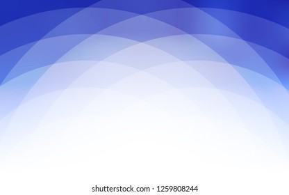 Light BLUE vector background with abstract circles. Creative illustration in halftone marble style with gradient. A completely new memphis design for your business.