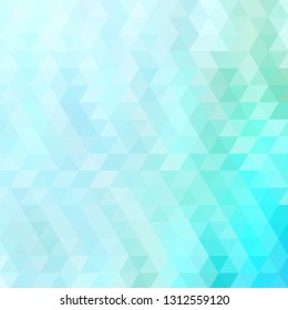 light blue vector background. abstract geometric design. polygonal style 