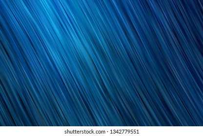 Light BLUE vector background with abstract lines. Shining crooked illustration in marble style. The elegant pattern for brand book.