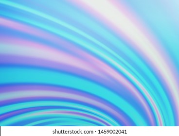 Light BLUE vector background with abstract lines. A completely new color illustration in marble style. A completely new template for your business design.