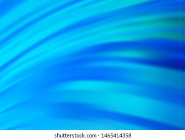 Light BLUE vector background with abstract lines. Geometric illustration in marble style with gradient.  Pattern for your business design.