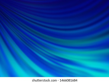 Light BLUE vector background with abstract lines. Brand new colored illustration in marble style with gradient. Brand new design for your ads, poster, banner.