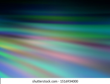 Light BLUE vector background with abstract lines. Brand new colored illustration in marble style with gradient. Marble design for your web site.