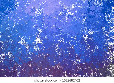 Light BLUE vector background with abstract shapes. Modern abstract illustration with colorful random forms. Simple design for your web site.