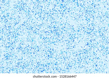 Light BLUE vector background with abstract shapes. Modern abstract illustration with colorful random forms. Modern design for your business card.