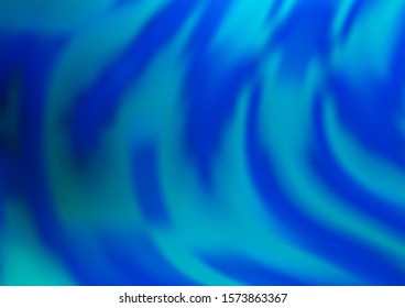 Light BLUE vector background with abstract lines. A vague circumflex abstract illustration with gradient. A completely new template for your business design.
