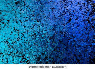 Light BLUE vector background with abstract shapes. Illustration with colorful gradient shapes in abstract style. Modern design for your business card.