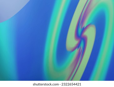 Light BLUE vector background with abstract lines. Shining crooked illustration in marble style. The best blurred design for your business.