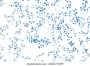 Light blue vector background with abstract forms. Simple colorful illustration with abstract gradient shapes. Simple design for your web site.