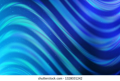 Light BLUE vector background with astronomical stars. Modern abstract illustration with Big Dipper stars. Pattern for astrology websites.