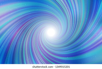 Light BLUE vector background with astronomical stars. Shining illustration with sky stars on abstract template. Best design for your ad, poster, banner.