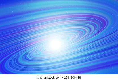 Light BLUE vector background with astronomical stars. Modern abstract illustration with Big Dipper stars. Pattern for astronomy websites.