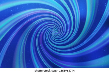 Light BLUE vector background with astronomical stars. Shining illustration with sky stars on abstract template. Pattern for astronomy websites.
