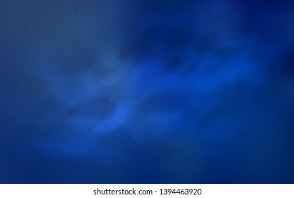 Light BLUE vector background with astronomical stars. Modern abstract illustration with Big Dipper stars. Pattern for astrology websites.