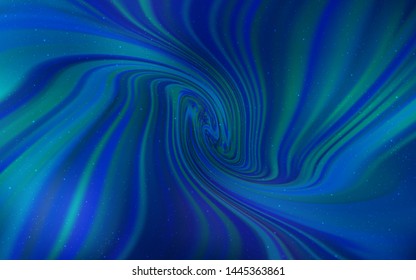 Light BLUE vector background with astronomical stars. Modern abstract illustration with Big Dipper stars. Pattern for futuristic ad, booklets.
