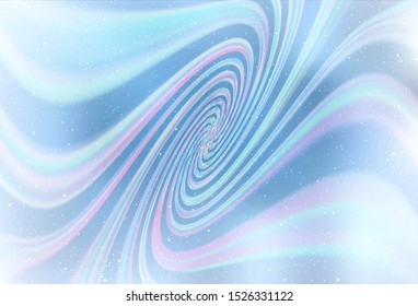 Light BLUE vector background with astronomical stars. Modern abstract illustration with Big Dipper stars. Pattern for astronomy websites.
