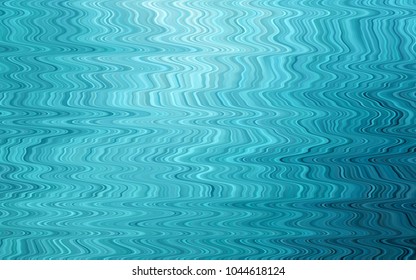 Light BLUE vector background with bent lines. Colorful illustration in abstract marble style with gradient. Marble design for your web site.