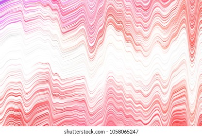 Light BLUE vector background with bent lines. Colorful illustration in abstract marble style with gradient. The best blurred design for your business.