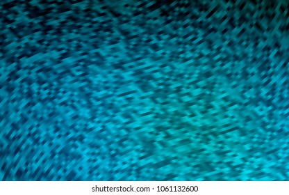 Light BLUE vector background with bent ribbons. Glitter abstract illustration with wry lines. Brand-new design for your ads, poster, banner.