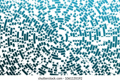 Light BLUE vector background with bent ribbons. Geometric illustration in marble style with gradient.  Textured wave pattern for backgrounds.