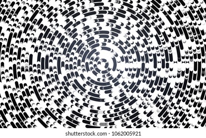 Light BLUE vector background with bent ribbons. A vague circumflex abstract illustration with gradient. The best blurred design for your business.