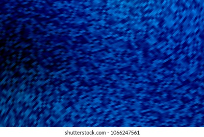 Light BLUE vector background with bent lines. Modern gradient abstract illustration with bandy lines. A completely new marble design for your business.