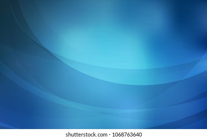 Light BLUE vector background with bent ribbons. Creative geometric illustration in marble style with gradient. Marble design for your web site.