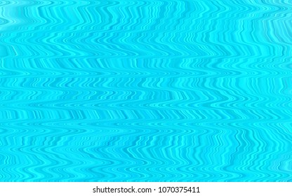 Light BLUE vector background with bent lines. Shining crooked illustration in marble style. A completely new marble design for your business.