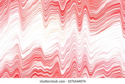 Light BLUE vector background with bent ribbons. Colorful abstract illustration with gradient lines. A new texture for your  ad, booklets, leaflets.