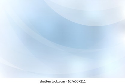 Light BLUE vector background with bent ribbons. Geometric illustration in marble style with gradient.  The template for cell phone backgrounds.