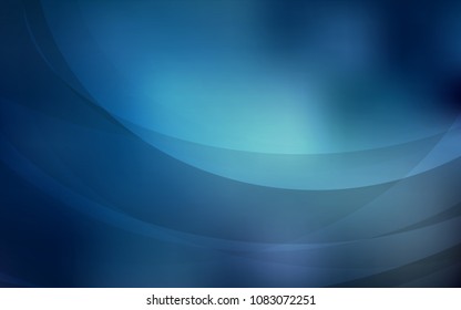 Light BLUE vector background with bent ribbons. Brand-new colored illustration in marble style with gradient. Marble design for your web site.