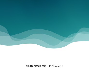 Light BLUE vector background with bent lines. Geometric illustration in marble style with gradient.  Brand new design for your ads, poster, banner.