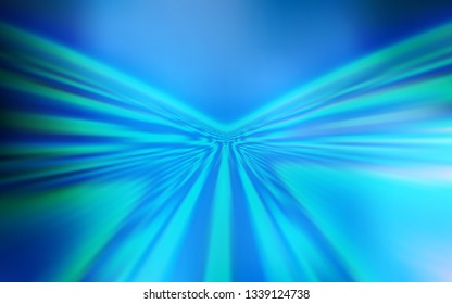 Light BLUE vector background with bent lines. Brand new colorful illustration in simple style. Colorful wave pattern for your design.