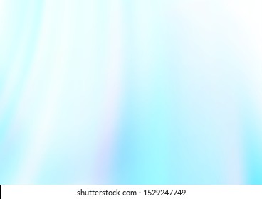 Light BLUE vector background with bent lines. Creative illustration in halftone marble style with gradient. New composition for your brand book.