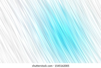 Light BLUE vector background with bent ribbons. Modern gradient abstract illustration with bandy lines. Marble style for your business design.