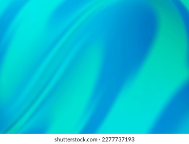 Light BLUE vector background with bent ribbons. Creative geometric illustration in marble style with gradient. A completely new template for your business design.