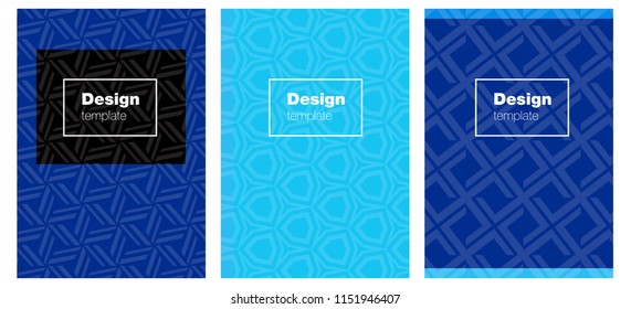 Light BLUE vector background for books. Glitter abstract design concept with text box. Completely new template books.