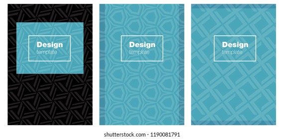 Light BLUE vector background for books. Blurred decorative design in abstract style with textbox. Pattern for leaflets, booklets.