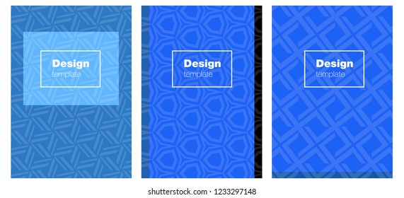 Light BLUE vector background for books. Blurred decorative design in abstract style with textbox. Pattern for leaflets, booklets.