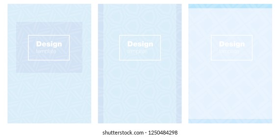 Light BLUE vector background for books. Web interface on abstract background with colorful gradient. Template for magazines, jurnals.