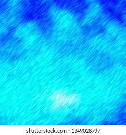 Light BLUE vector background with bows. Bright sample with colorful bent lines, shapes. Pattern for ads, commercials.
