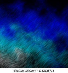 Light BLUE vector background with bows. Illustration in abstract style with gradient curved.  Pattern for booklets, leaflets.