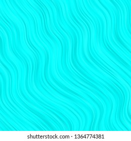 Light BLUE vector background with bows. Colorful abstract illustration with gradient curves. Template for your UI design.
