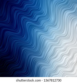 Light BLUE vector background with bows. Gradient illustration in simple style with bows. Pattern for websites, landing pages.