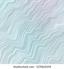 Light BLUE vector background with bows. Illustration in abstract style with gradient curved.  Pattern for commercials, ads.
