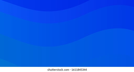Light BLUE vector background with bows. Gradient illustration in simple style with bows. Best design for your posters, banners.