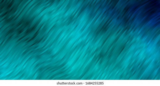 Light BLUE vector background with bows. Illustration in halftone style with gradient curves. Pattern for business booklets, leaflets