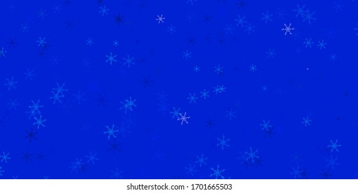 Light BLUE vector background with bows. Bright sample with colorful bent lines, shapes. Pattern for websites, landing pages.