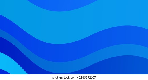 Light BLUE vector background with bows. Abstract gradient illustration with wry lines. Design for your business promotion.