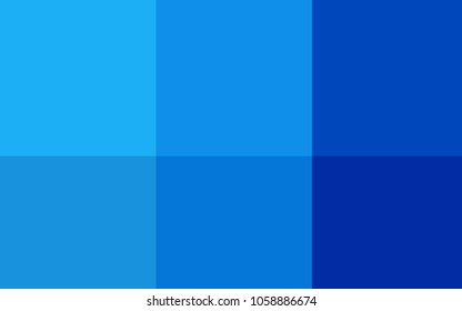 Light BLUE vector background with bright palette. Color palette with set of colors. Template of colors for smart designers.